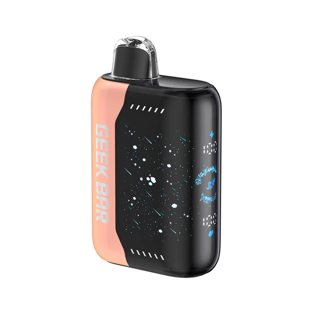 Peach Perfect Slush Geek Bar Pulse X 25000 - Black Coral